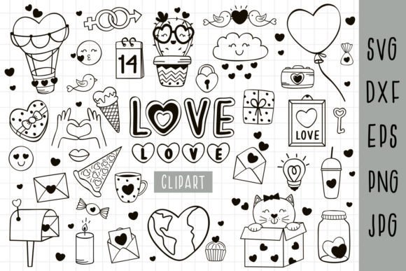 Download Love SVG Bundle, Heart Svg, Love Clipart - Love svg Collection
