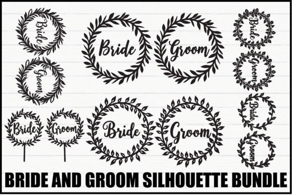 Download Bride Groom Wreath Bundle - Premium Bundle