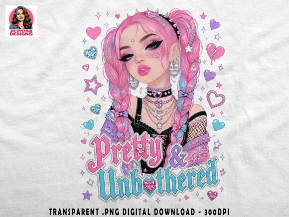 Download Pretty &amp; Unbothered | Y2K Aesthetic PNG - Aesthetic Collection