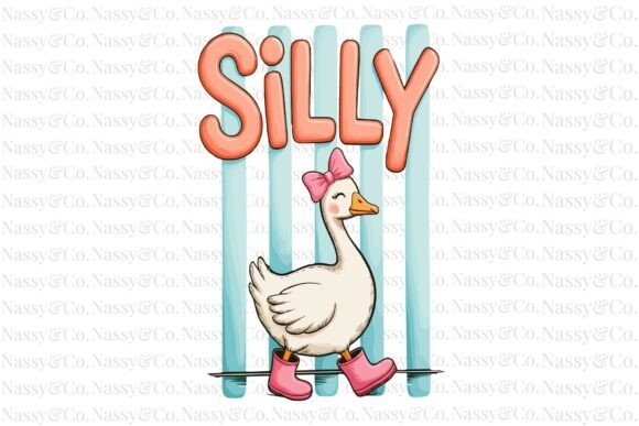Download Silly Goose Summer Pink Girly Trendy PNG - Trendy png Collection